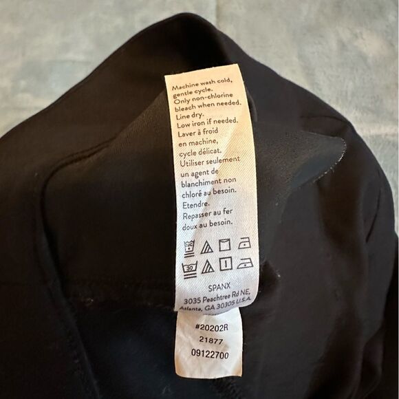 SPANX The Perfect Jegging Pant Black Pull On Size S Slimming Preppy Comfort - Picture 10 of 15